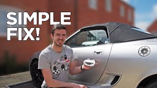 How to replace a car door handle  MGF amp MG TF How To Guide [upl. by Giah]