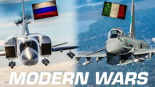 COULD ITALY RESIST A RUSSIAN ATTACK   Panavia Tornados Typhoons and F35s SCRAMBLED  DCS [upl. by Aehtela26]