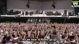 English Subtitles Queen Live Aid [upl. by Karlow]