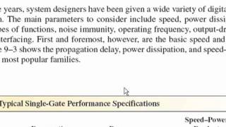 sec 9 6 to 7 EmitterCoupled Logic and Comparing Logic Families [upl. by Feldman]