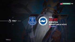 ON SPORTS  EVERTON VS BRIGHTON amp HOVE ALBION 2100 178 [upl. by Otrepur]