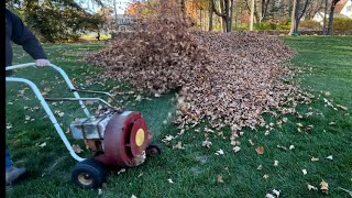 rw3dog’s 2022 Leaf Blowing Tutorial Featuring Vintage Giant Vac Leaf Blowers [upl. by Etienne]