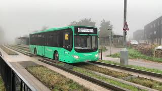 Cambridgeshire Guided Busway Observations [upl. by Yrod]