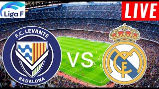 Badalona Women vs Real Madrid Women Live Score l Liga F Women 2024 [upl. by Cila]