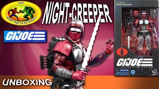 UNBOXING  GI Joe Classified Series  NIGHTCREEPER  Hasbro  Cobra [upl. by Ocir310]