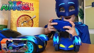 PJ Mask New LightUp RC Cars Disney Junior [upl. by Averill]