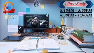 📚 14 HOURS  Study With Me LIVE  👨🏻‍💻 JEE2025 📚 👨‍⚕️NEET2025 📖  jee neet livestudy [upl. by Seebeck]