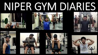 NIPER GYM DIARIES NIPER LIFESTYLE NIPER MOHALI DIARIES NIPER JUNIORS [upl. by Hooge]