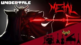 UNDERTALE  ASGORE 【Intense Symphonic Metal Cover】 [upl. by Neelia]