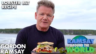 Gordon Ramsay Cooks the Ultimate Lobster BLT in Maine  Ramsay Around the World [upl. by Darmit]