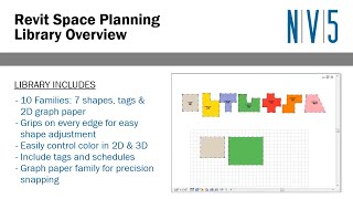 NV5 Revit Space Planning Family Overview [upl. by Crompton]