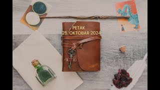 NA BRZINU STE OVO URADILI  PETAK 25 OKTOBAR 2024  DNEVNO TAROT OTVARANJE [upl. by Namijneb]