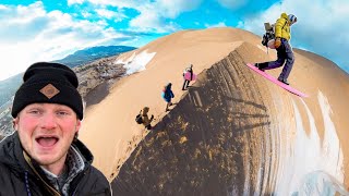 Winter Camping at Americas Tallest Sand Dunes [upl. by Damaris]