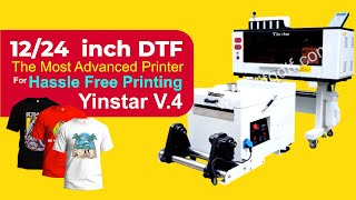 Best Dtf Printer  Yinstar Dtf Printer 2024 Advanced amp Reliable DTF Printer XP600I3200 Epson [upl. by Yoshiko290]