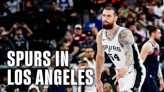 Highlights San Antonio Spurs Road Game at Los Angeles Clippers [upl. by Banwell]