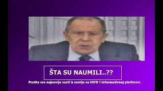 NAJNOVIJA VEST MOSKVA USTALA DA LI JE MOGUĆE DA SU DIGLI GLAS  INFO 1 [upl. by Jaclin]