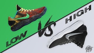 Nike Hyperdunk 2017 Low vs Hyperdunk 2017 High [upl. by Jandel]