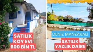 Balıkesirden Köy Evleri ve Yazlık Daire  Aydın ve Manisadan Satılık Müstakil Evler Köy Evleri [upl. by Karame]