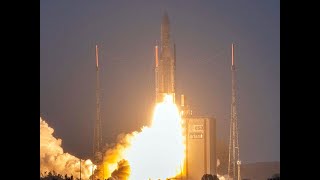 ISROs GSAT30 a communication satellite successfully launched from French Guiana [upl. by Campney]