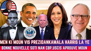 GWO NOUVELUSCIS KONTINYE APROUVE MOUN ET BAY TRAVEL AUTHORISATIONKAMALA HARRIS FE BON CHWA [upl. by Ainna]