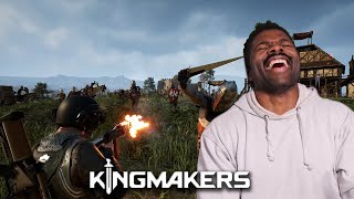 This game Trailers are amazing  Kingmakers Blood and Mead [upl. by Suiramed]