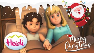 A dormir pronto que viene PAPÁ NOEL 🎁🎄 FELIZ NAVIDAD con HEIDI [upl. by Jona]