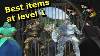 Oblivion Best items at level 1 for any build [upl. by Nywde]