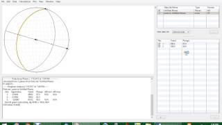 Stereonet Plotting of Fold [upl. by Gonagle308]