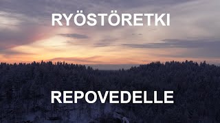 Repoveden kansallispuisto talvinen Kaakkurinkierros Talviretkeily ja ulkoilu [upl. by Dusza]