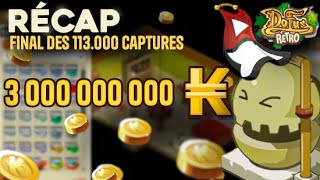 Récapitulatif Ultime 6 DES 113000 CAPTURES 2 ans de FARM 🎁GIVEAWAY CAPE TIOUBE SUR DOFUS RETRO🎁 [upl. by Verile]