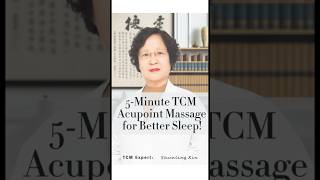 5Minute TCM Acupoint Massage for Better Sleep [upl. by Vanna]