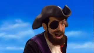 LazyTown  Leniuchowo  Jesteś Piratem  you are a pirate  Polish [upl. by Maidy]