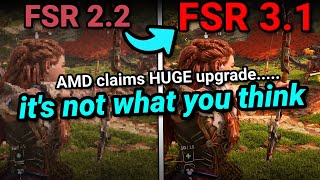 Did AMD Lie  FSR 31 vs DLSS vs XESS In 4 Games 7 GPUs [upl. by Asillem]