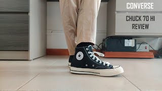 EL PAR QUE DEBES TENER EN TU COLECCIÓN  Converse Chuck 70 Hi Review  On feet [upl. by Reldnahc]