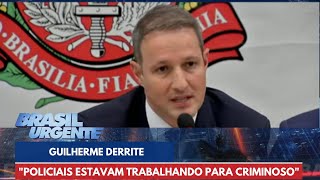 Derrite fala sobre forçatarefa criada para investigar morte de Gritzbach  Brasil Urgente [upl. by Atinor826]