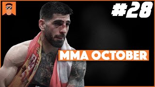 WHO BEATS ILIA TOPURIA MMA OCTOBER 28 [upl. by Ardisi]