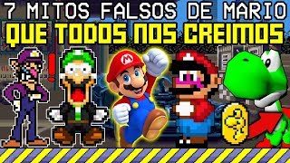 7 Mitos FALSOS de MARIO que Todos nos Creímos [upl. by Feldman134]