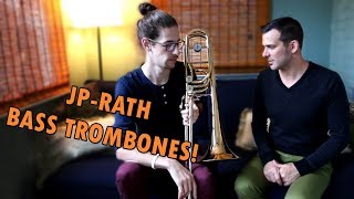 JPRath Bass Trombone Overview with Rich Galime of DF Music Inc [upl. by Eseryt272]