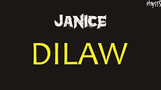 Dilaw  Janice Karaoke  Instrumental [upl. by Ahsinan219]