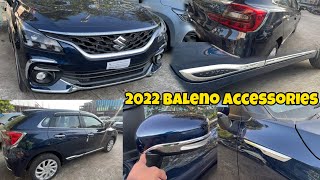 New Baleno Accessories with Price  2022 Baleno accessories [upl. by Templeton731]