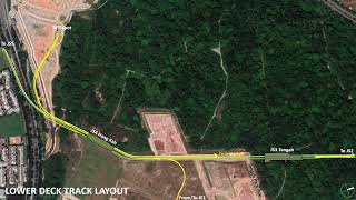 Track layout JS3 Tengah JRL [upl. by Reinald978]