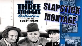 The Three Stooges Volume 2 Slapstick Montage Music Video [upl. by Aiela437]