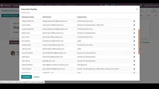 Efficient Payroll Payslip Batch Generation in Odoo [upl. by Lasko]