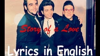 Historia de un amor  Il Volo English subtitles [upl. by Serene]