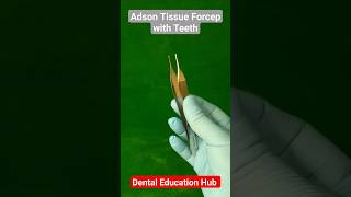 Adson Tissue Forceps with Teeth [upl. by Arel]