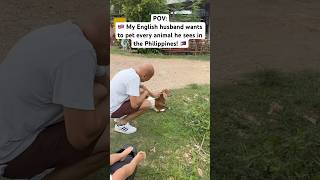 It’s a pet 😆 TheSextons fypシ゚viral travel philippines foreignersreactions pov ldrworks [upl. by Adnomal421]