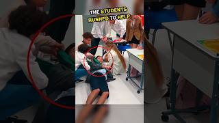 Teacher Collapsed on the Floor from an Asthma Attack shorts [upl. by Yentyrb]