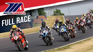 MotoAmerica Medallia Superbike Race 2 at Road America 2023 [upl. by Ecinrahs]