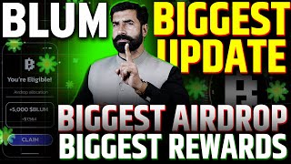 Blum Biggest Update  Blum Airdrop  Blum Rewards  Blum Withdraw  Crypto News Update  Albarizon [upl. by Greenfield]