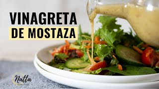 Cómo hacer Vinagreta de Mostaza casera para ensaladas [upl. by Bull840]